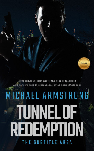 3D mockup of Bunker #2406 - Premade Mystery & Thriller & Suspense Book Cover