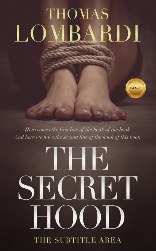 3D mockup of Woody Brown #2423 - Premade Mystery & Thriller & Suspense Book Cover