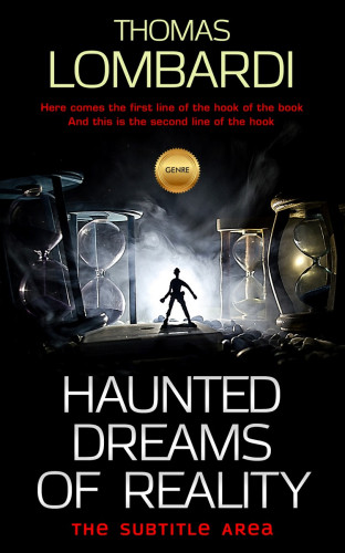 3D mockup of Vanilla #2444 - Premade Mystery & Thriller & Suspense Book Cover