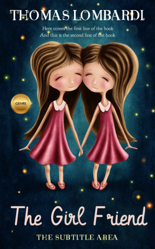 3D mockup of My Pink #2451 - Premade Abstract Book Cover