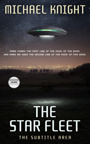 3D mockup of Shark #2485 - Premade Science Fiction Book Cover