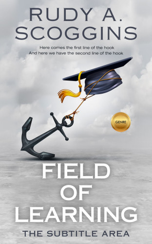 3D mockup of French Gray #2548 - Premade Surreal Book Cover