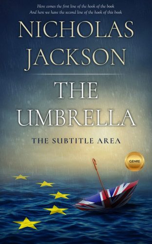 3D mockup of Pickled Bluewood #2637 - Premade Abstract Book Cover