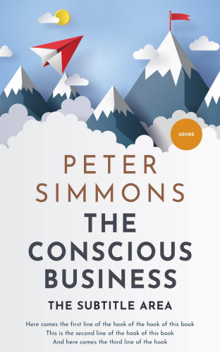 3D mockup of Athens Gray #2797 - Premade Business Book Cover