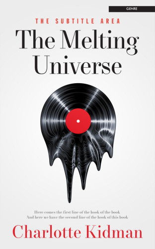 3D mockup of Seashell #2798 - Premade Abstract Book Cover