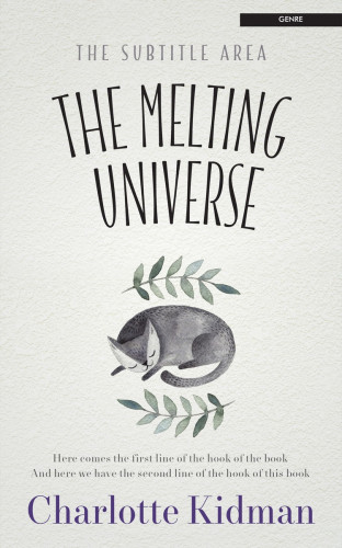 3D mockup of Cararra #2807 - Premade Nature Book Cover