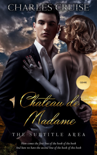 3D mockup of Baltic Sea #2918 - Premade Romance Book Cover