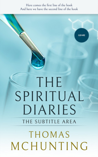 3D mockup of Aqua Island #2965 - Premade Science & Nature Book Cover