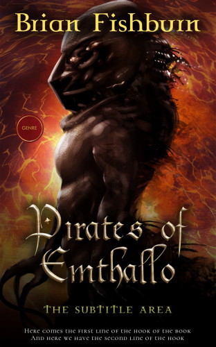 3D mockup of Coffee Bean #3032 - Premade Fantasy Book Cover