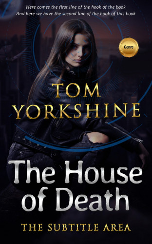 3D mockup of Cinder #3068 - Premade Action & Adventure Book Cover