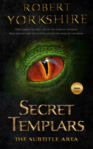 3D mockup of Rangoon Green #3072 - Premade Fantasy Book Cover