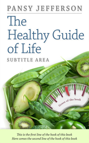 3D mockup of Beryl Green #3132 - Premade Health & Mind & Body Book Cover