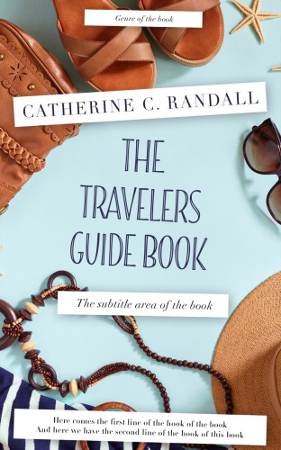 3D mockup of Botticelli #3140 - Premade Travel Book Cover