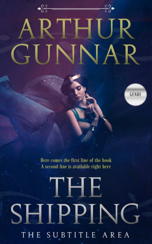 3D mockup of Port Gore #3190 - Premade Fantasy Book Cover