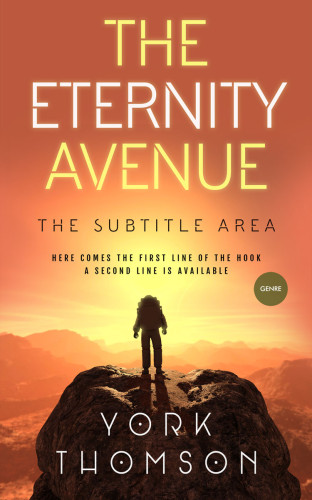 3D mockup of Raw Sienna #3207 - Premade Science Fiction Book Cover | BookCoverZone