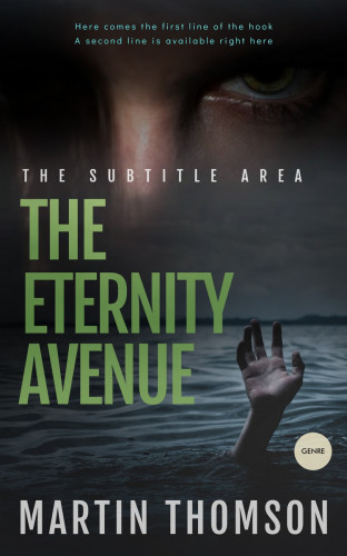 3D mockup of Shark #3213 - Premade Mystery & Thriller & Suspense Book Cover