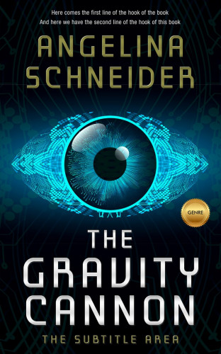 3D mockup of Black Pearl #3247 - Premade Science Fiction Book Cover