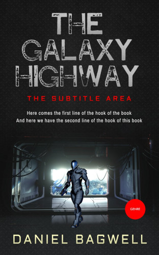 3D mockup of Shark #3283 - Premade Science Fiction Book Cover