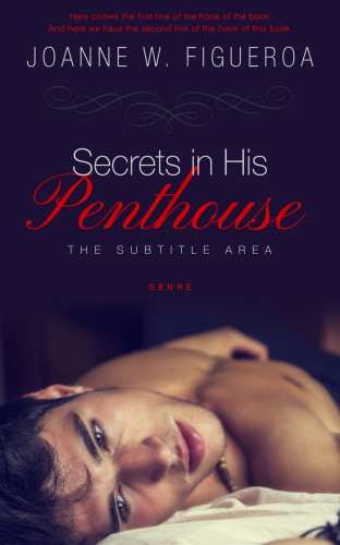 3D mockup of Old Rose #3367 - Premade Erotica Book Cover