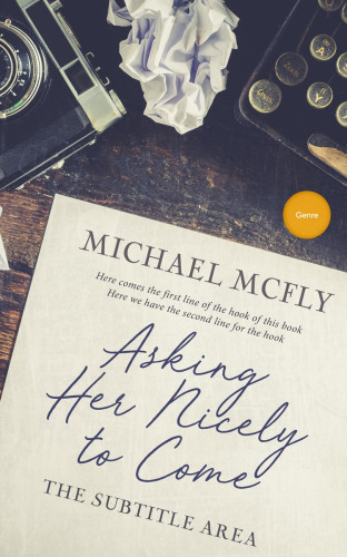 3D mockup of Ship Gray #3439 - Premade Poetry Book Cover