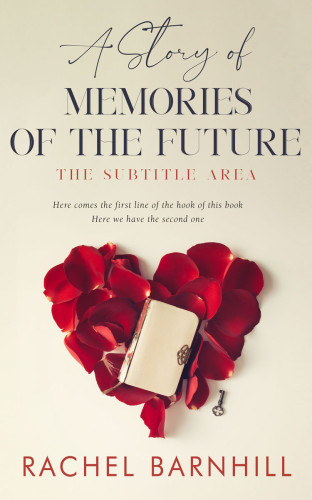 3D mockup of White Rock #3445 - Premade Romance Book Cover