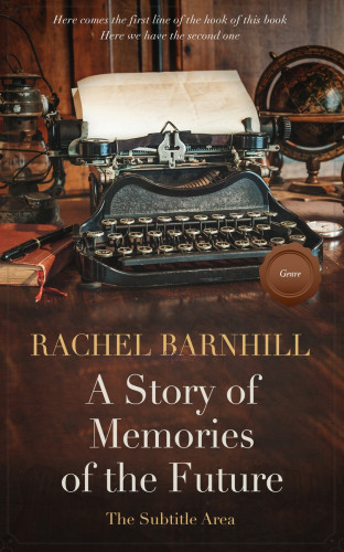 3D mockup of English Walnut #3447 - Premade Literary Fiction Book Cover