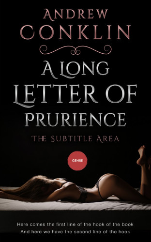 3D mockup of Black #3491 - Premade Erotica Book Cover