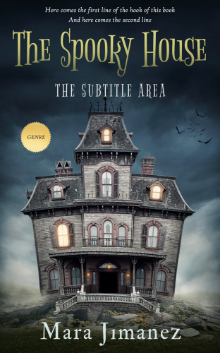 3D mockup of Outer Space #3548 - Premade Horror Book Cover