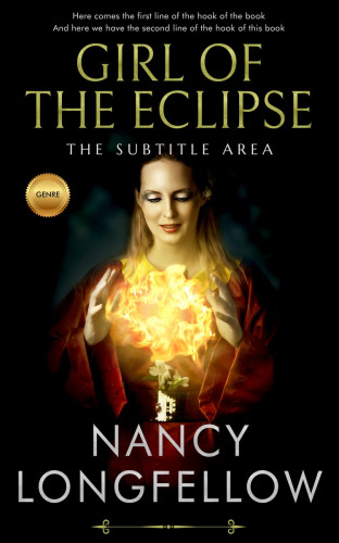 3D mockup of Laser #3576 - Premade Fantasy Book Cover