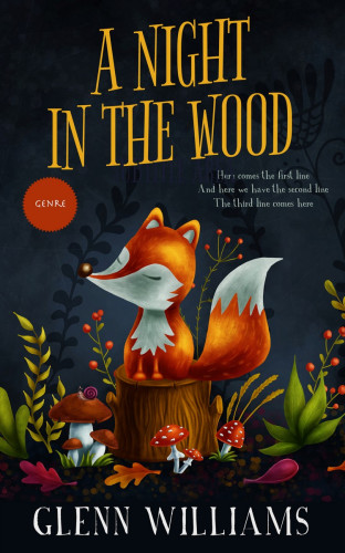 3D mockup of Woodsmoke #3705 - Premade Fantasy Book Cover