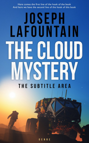 3D mockup of Azure #3865 - Premade Science Fiction Book Cover