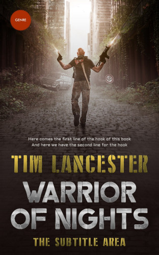 3D mockup of Cocoa Brown #3944 - Premade Apocalyptica Book Cover