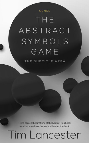 3D mockup of Nobel #3954 - Premade Abstract Book Cover