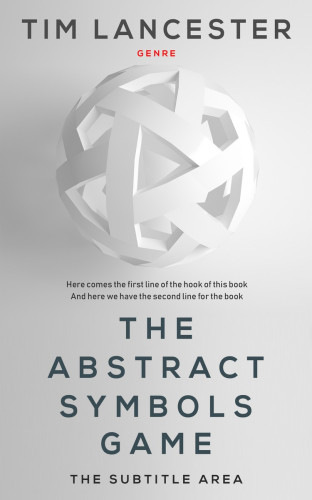 3D mockup of Alto #3956 - Premade Abstract Book Cover