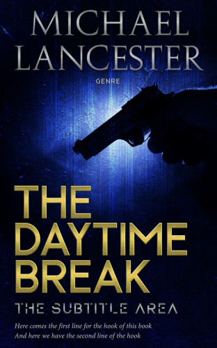 3D mockup of Black Pearl #4024 - Premade Mystery & Thriller & Suspense Book Cover