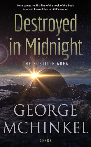 3D mockup of Baltic Sea #4155 - Premade Apocalyptica Book Cover