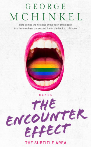 3D mockup of Hint Of Red #4163 - Premade Teen & Young Adult Book Cover