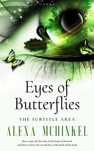 3D mockup of Zanah #4212 - Premade Poetry Book Cover