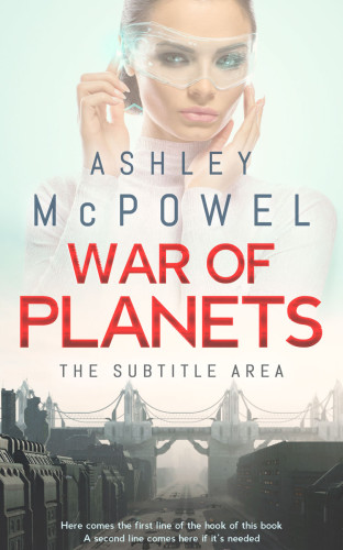 3D mockup of Cape Cod #4269 - Premade Science Fiction Book Cover