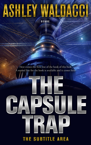 3D mockup of Indian Khaki #4286 - Premade Science Fiction Book Cover