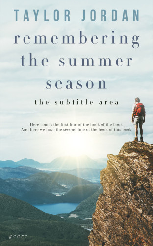 3D mockup of Mineral Green #4554 - Premade Travel Book Cover