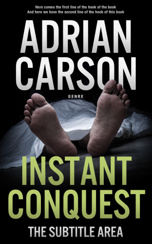 3D mockup of Cod Gray #4673 - Premade Mystery & Thriller & Suspense Book Cover