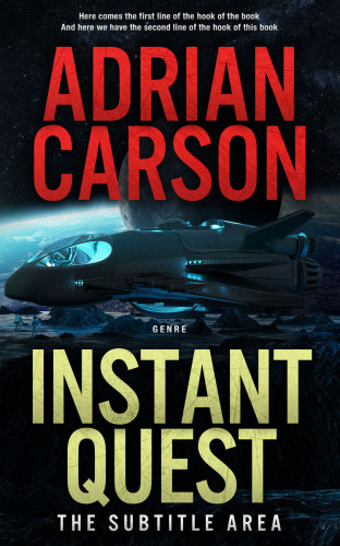 3D mockup of Antique Brass #4704 - Premade Science Fiction Book Cover