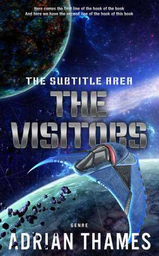 3D mockup of Big Stone #4711 - Premade Science Fiction Book Cover