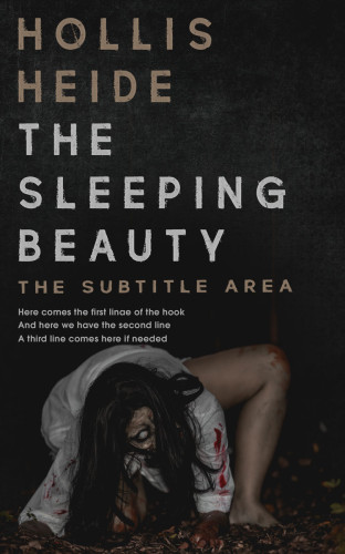 3D mockup of Cod Gray #4792 - Premade Horror Book Cover