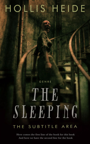 3D mockup of Marshland #4802 - Premade Horror Book Cover