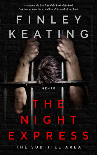 3D mockup of Cod Gray #4910 - Premade Mystery & Thriller & Suspense Book Cover