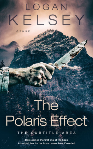 3D mockup of Clam Shell #4970 - Premade Mystery & Thriller & Suspense Book Cover