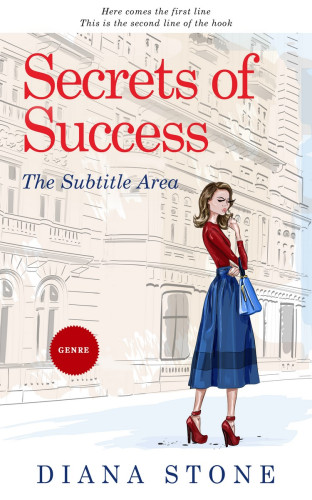 3D mockup of Pearl Bush #5030 - Premade Romance Book Cover