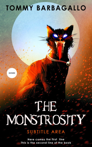 3D mockup of Petite Orchid #5156 - Premade Horror Book Cover